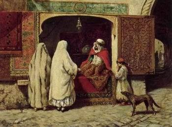 unknow artist Arab or Arabic people and life. Orientalism oil paintings 138 oil painting image